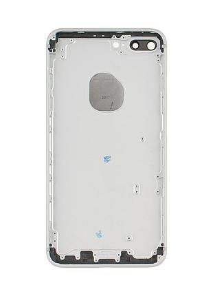 Задня кришка для apple iphone 7 plus, silver 2