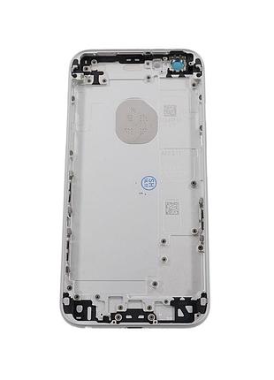 Задня кришка для apple iphone 6s, silver, оригінал