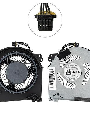 Оригинальный вентилятор для ноутбука hp omen 15-dh, 15t-dh (cpu+gpu fan) (l64445-001) (кулер)