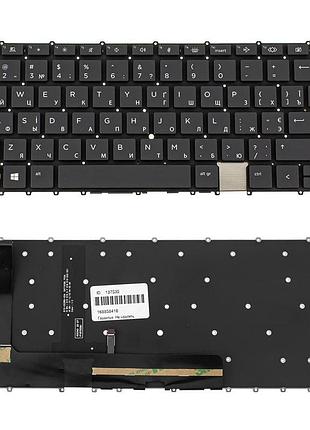 Клавиатура для ноутбука hp (elitebook x360: 1040 g8) ukr, black, без фрейма, подсветка клавиш (оригинал)