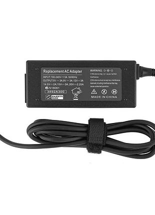 Блок живлення для ноутбука type-c 45w, black, rectangular 2