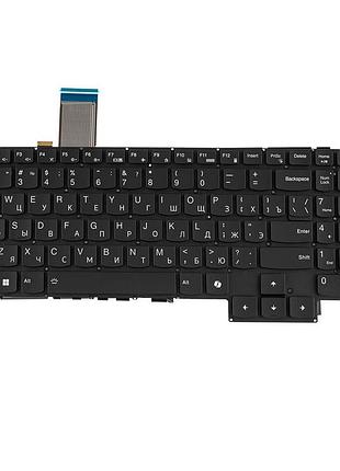 Клавиатура для ноутбука lenovo (legion: 5-15 series), rus, black, без фрейма, подсветка клавиш (rgb) (copilot)