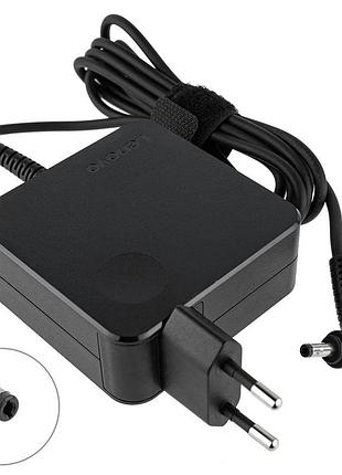 Оригінальний блок живлення для ноутбука lenovo 20v, 3.25a, 65w, 4.0*1.7mm, квадратний, black