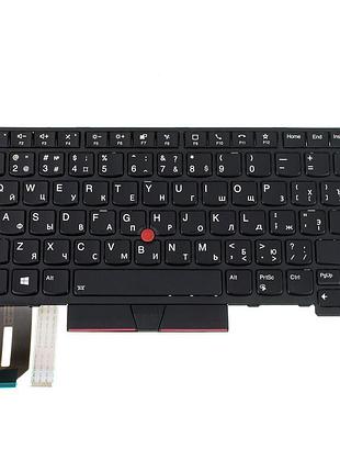 Клавіатура для ноутбука lenovo (thinkpad: e480, l380) rus, black