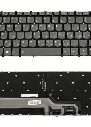 Клавиатура для ноутбука lenovo (ideapad: s540-14 series) rus, onyx black, без фрейма, подсветка клавиш