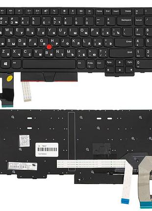 Клавиатура для ноутбука lenovo (thinkpad: e580, l580) rus, black