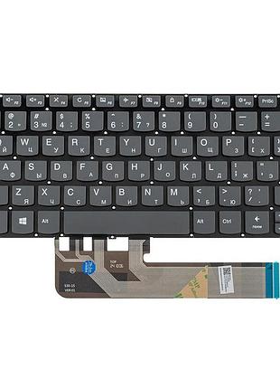 Клавіатура для ноутбука lenovo (thinkbook: 13s, 14s) rus, dark gray, без кадру