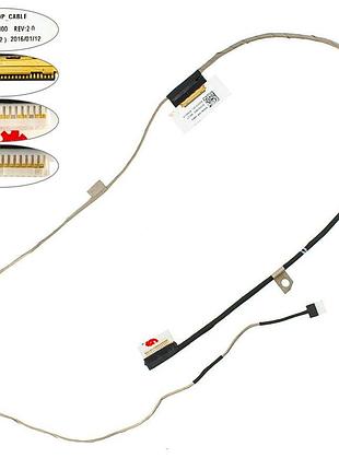 Шлейф матрицы для ноутбука toshiba (c40) led (dc020025n00)