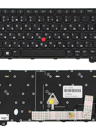 Клавиатура для ноутбука lenovo (thinkpad: x13 gen 3) rus, black