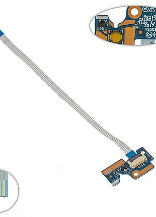 Плата с кнопкой включения для ноутбука hp (15t-br 15z-bw 15-bs 15-bw 250 255 g6), (ls-e791p)