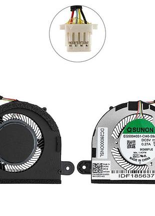 Оригинальный вентилятор для ноутбука dell xps 13 (9300, 9310) cpu+gpu fan