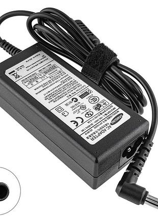 Блок живлення для монітора samsung 14v, 4.5a, 63w, 6.5*4.4мм+pin, black (без кабеля!)(ad-6314t)