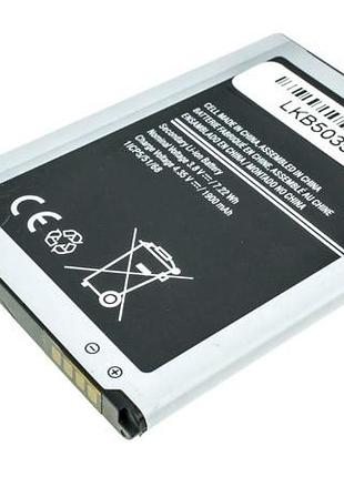Аккумулятор (батарея) для смартфона (телефона) samsung galaxy ace j1, sm-j110, 3.8v 1900mah (eb-bj110abe)(china original)