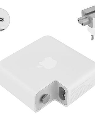 Оригинальный блок питания для ноутбука apple type-c 96w, white (с кабелем!)