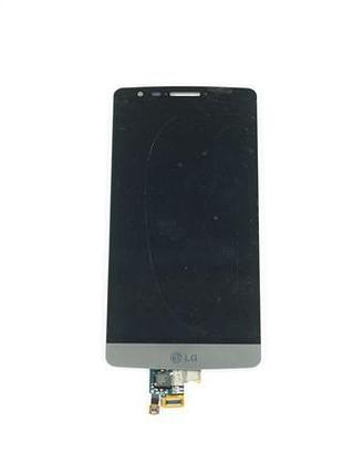 Дисплей для смартфона (телефона) lg g3s d724, grey, (в сборе с тачскрином)(без рамки)(original)