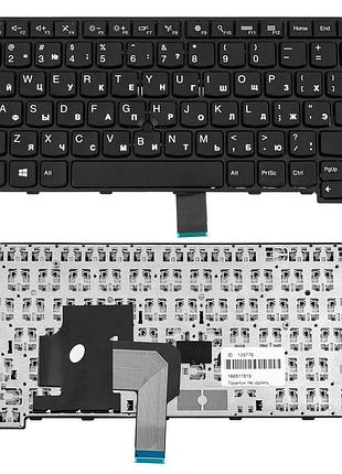 Клавиатура для ноутбука lenovo (thinkpad: e450, e450c, e455 series) rus, black, без джойстика