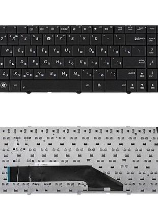 Клавиатура для ноутбука asus (k50, k51, k60, k61, k70, f52, p50, x5), rus, black (old design) (oem)