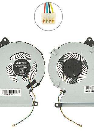 Вентилятор для ноутбука asus vivobook max x541sa, x541ua, f541ua, r541sa series (13nb0cg0t01011, dfs2004057s0t) (кулер)