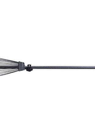 Грабли веерные mastertool 15 прутьев раздвижные с ручкой (14-6296)