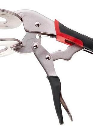 Клещи зажимные intertool 230 мм u-type (ut-5208) 2