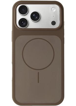 Чохол silk duo color (aa no logo) з magnetic fit (magsafe) для apple iphone 17 pro / 18 pro (айфон 17 про / 18 про) силіконовий