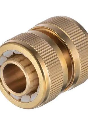 Муфта ремонтна латунна для шланга intertool-storm 3/4" × 3/4" (ge-1214)