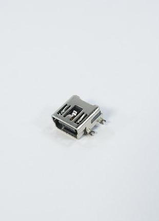 Роз'єм miniusb mij019 для планшета, телефону (5 pin ,4 fixed foot)