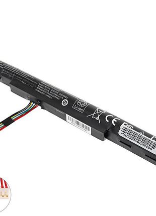 Батарея для ноутбука acer al15a32 (f5-572g, v3-575g, e5-574g) 14.8v 2000mah