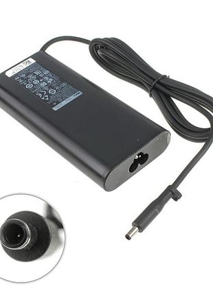 Оригинальный блок питания для ноутбука dell 19.5v, 6.67a, 130w, 4.5*3.0-pin, black, ovale