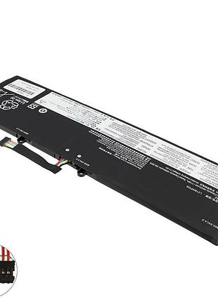 Батарея для ноутбука lenovo l21m4pd8 (thinkbook 16: g4 ara, g4 iap) 15.36v 4622mah black