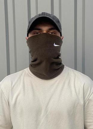 Баф флисовый хаки nike 2