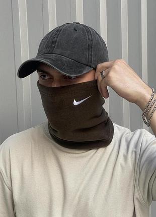 Баф флисовый хаки nike 3