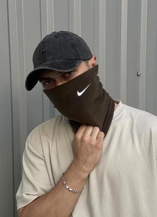 Баф флисовый хаки nike 5