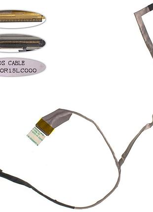 Шлейф матриці для ноутбука hp (pavilion: g6-1000, hp g6-1000), led, роз'єм під камеру, rev.2 (dd0r15lc000)