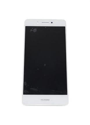 Дисплей для смартфона (телефона) huawei enjoy 6s, white (в сборе с тачскрином)(без рамки)