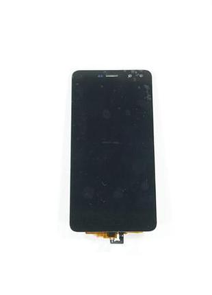 Дисплей для смартфона (телефону) huawei y5 (2017), y6 (2017), y5 iii, honor 6 play, nova young, black (у зборі з тачскріном)(без