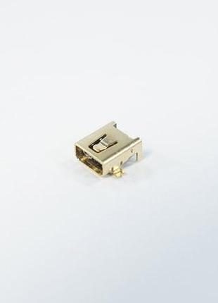Роз'єм miniusb mij016 для планшета, телефону (8 pin, 4 fixed foot)