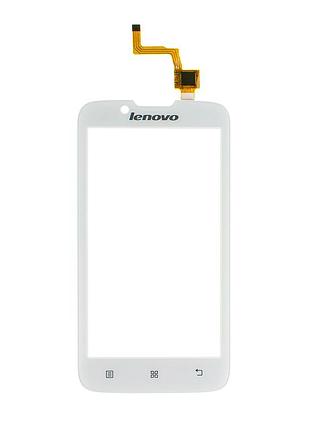 Тачскрін для lenovo a328, a328t, a338t, white, оригінал