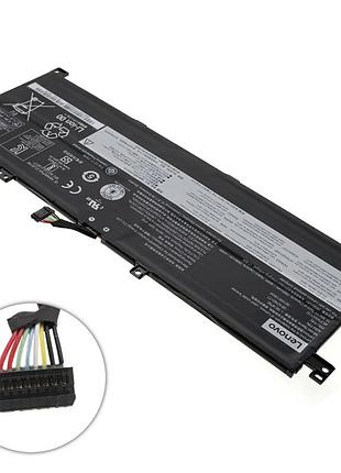 Оригінальна батарея для ноутбука lenovo l18d4p90 (thinkpad l13, l13 gen 2) 15.36v 2995mah black