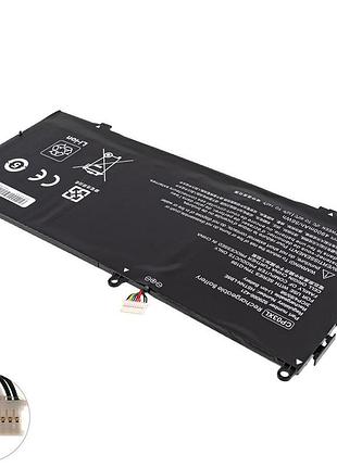 Батарея для ноутбука hp cp03xl (spectre x360 13-ae) 11.4v 4900mah black