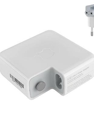Оригинальный блок питания для ноутбука apple type-c 87w, white (с кабелем!)