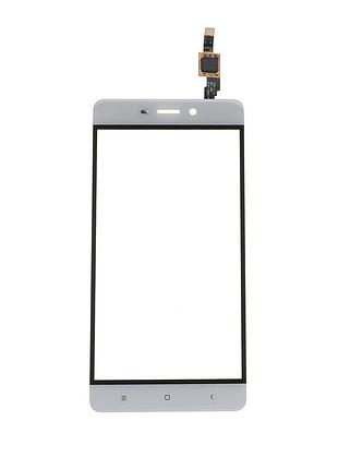 Тачскрин для xiaomi redmi 4, white, оригинал