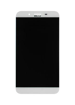 Дисплей для смартфона (телефона) blu d850q, studio xl, white (в сборе с тачскрином)(без рамки)