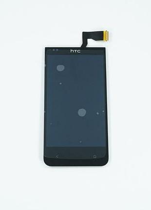 Дисплей для смартфона (телефона) htc desire 300, desire 301e, black (в сборе с тачскрином)(без рамки), (original)