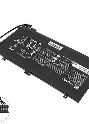 Оригинальная батарея для ноутбука huawei hb4593j6ecw (matebook 13: 2019, 2020) 11.4v 3660mah black