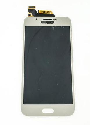 Дисплей для смартфона (телефона) samsung galaxy a8 (2016), sm-a800, gold (в сборе с тачскрином)(без рамки)(tft)