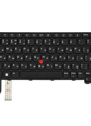 Клавиатура для ноутбука lenovo (thinkpad: x13 gen 2) rus, black