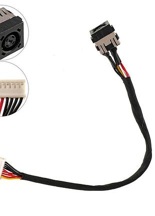 Разъем питания pj500 (dell m4700) c кабелем