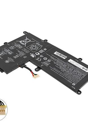 Оригинальная батарея для ноутбука hp fo02xl (chromebook 11a) 7.6v, 37.6w, black