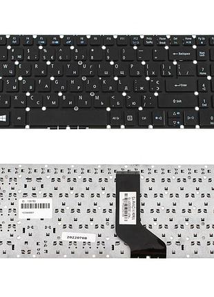 Клавіатура для ноутбука acer (e5-522, e5-573) ukr, black, без кадру